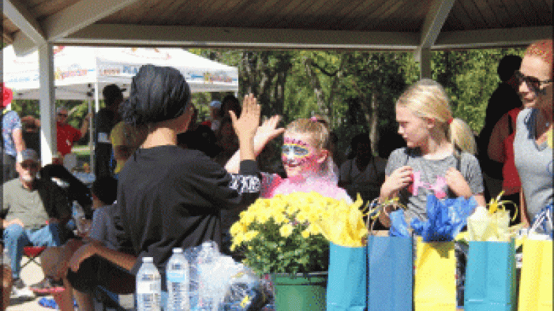 Fun under the tent for BIAW weekend